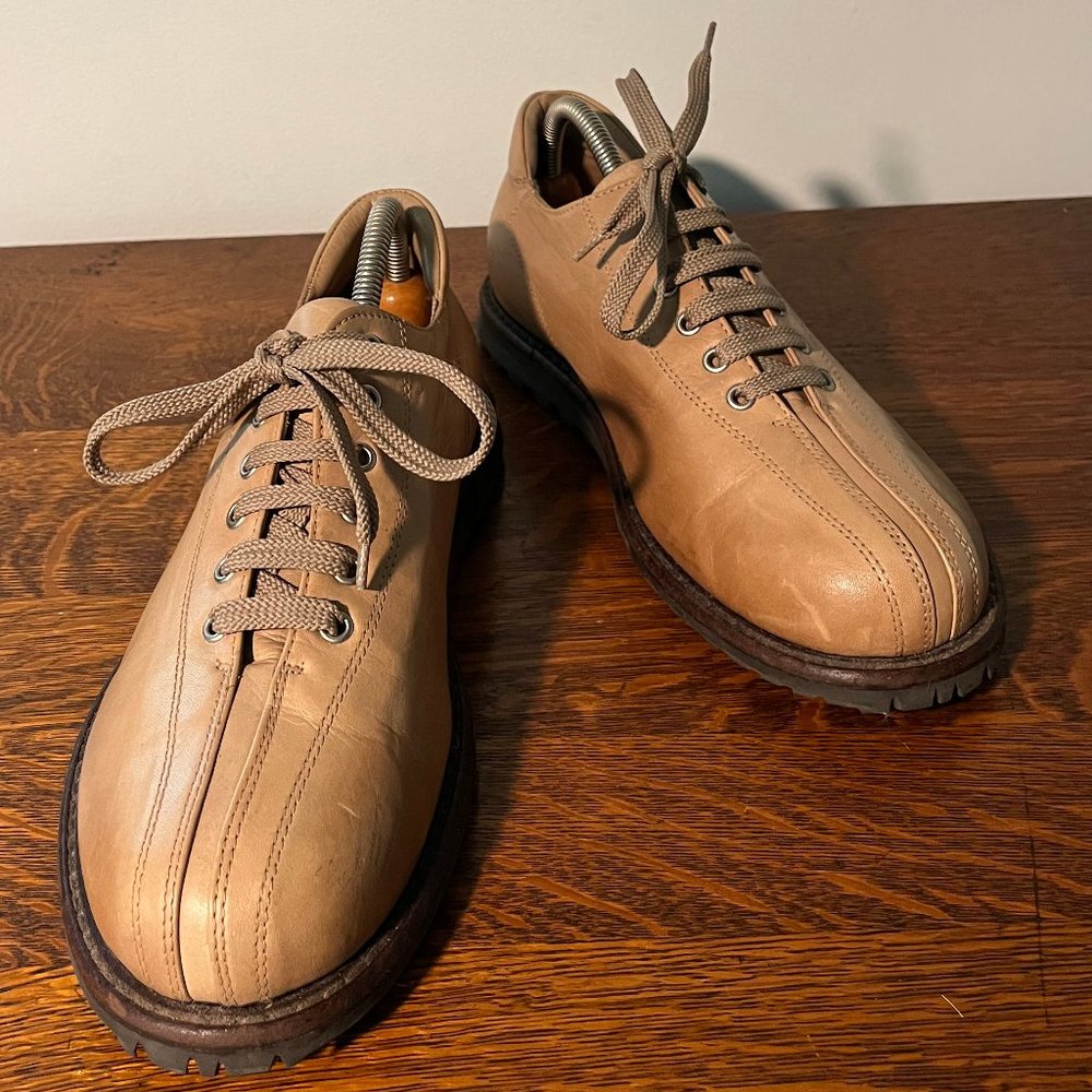 Carlo Botrini Firenze Shoes, Tan, Size 8.5 (Eur 42)